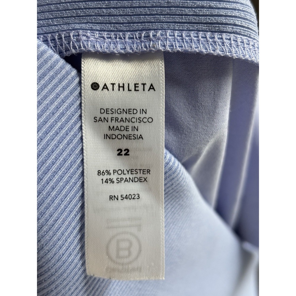 Athleta  Brooklyn ankle pant periwinkle‎ size 22 - Picture 11 of 12